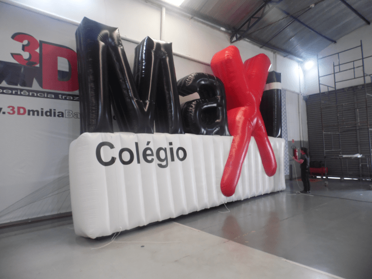 logomarca inflavel