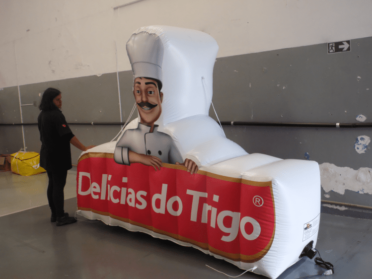 logomarca inflavel