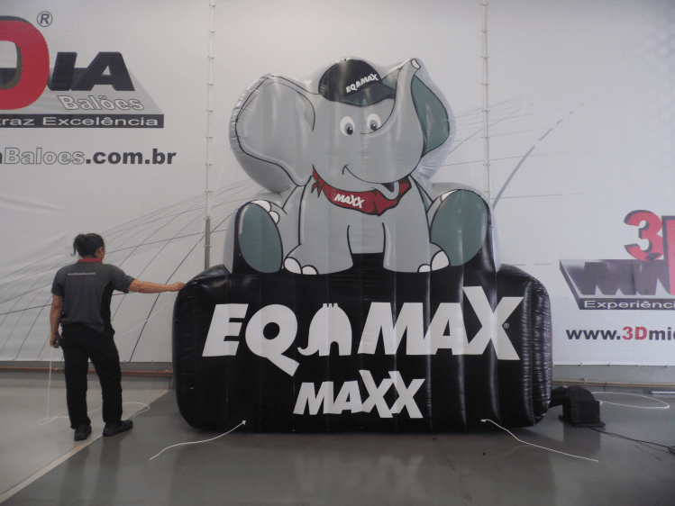 logomarca inflavel