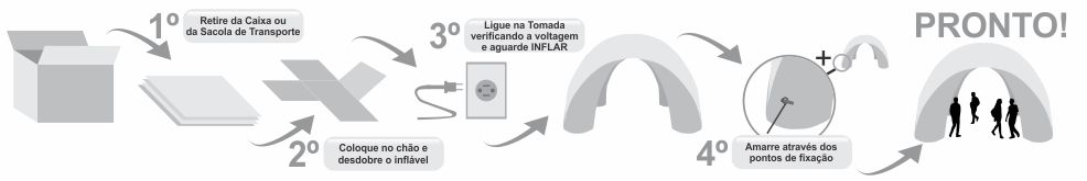 manual tenda Inflavel