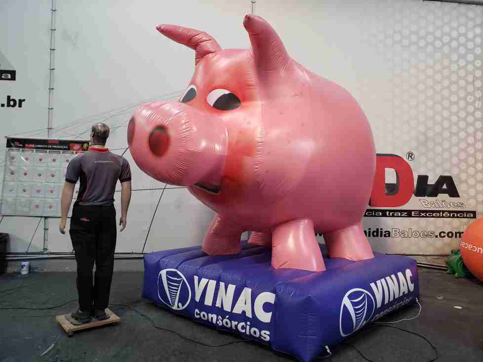 Mascote Inflavel em São Paulo