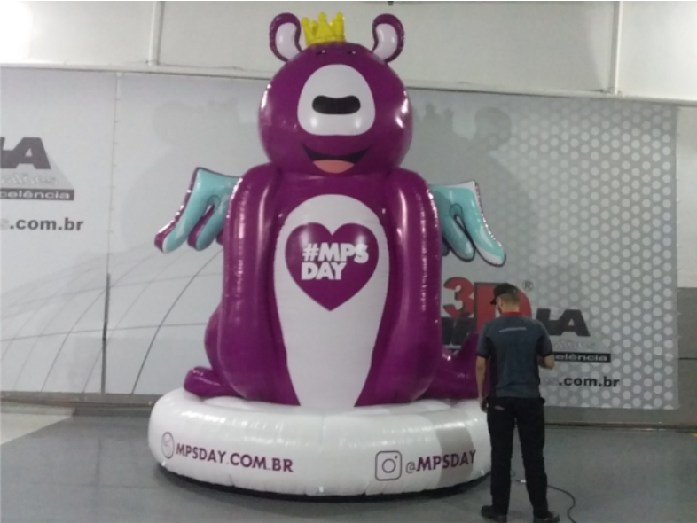 mascote inflavel personalizado