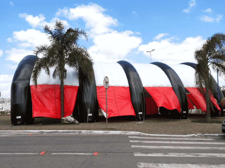 tenda inflavel