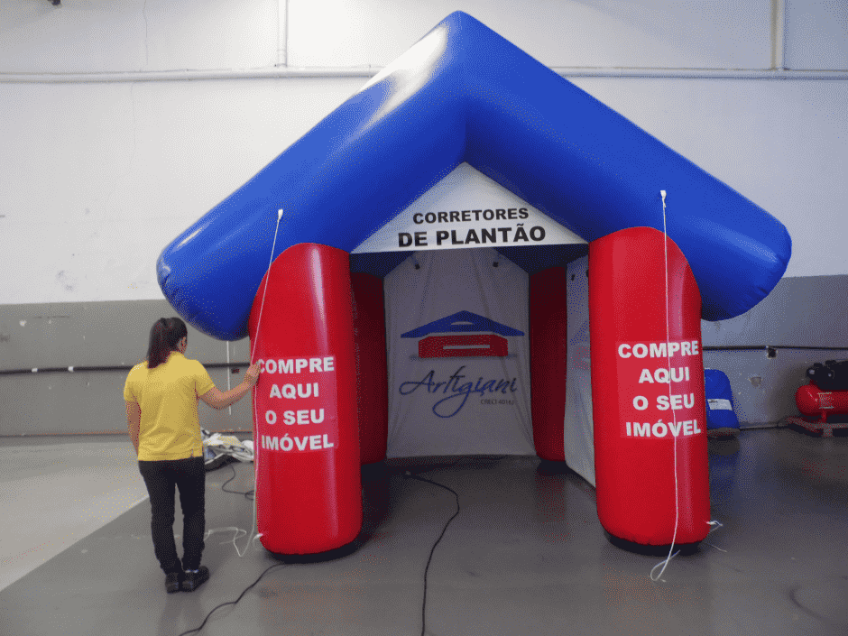 tenda inflavel