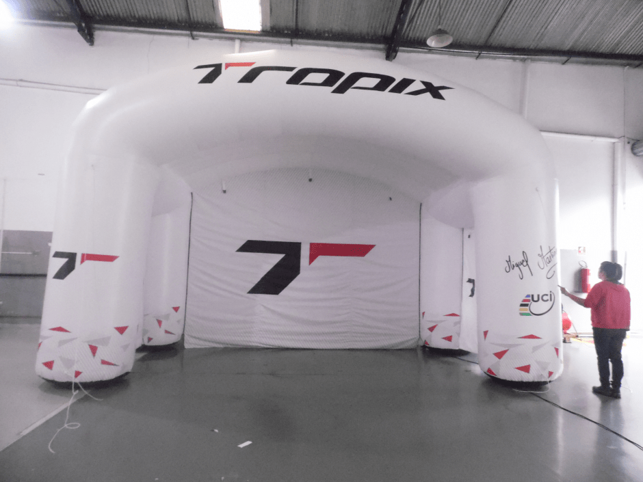 tenda inflavel