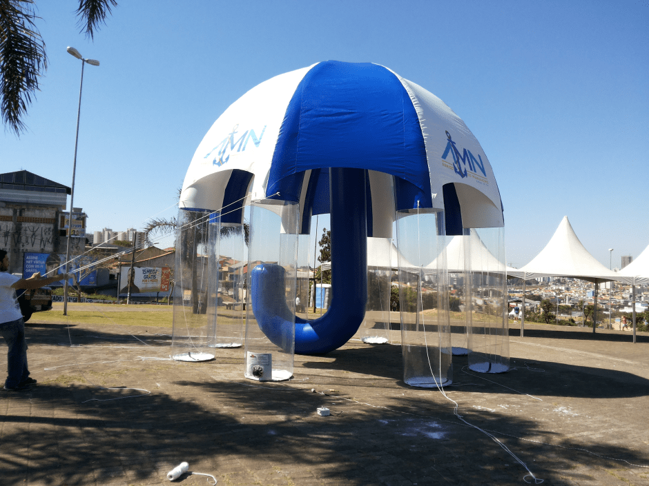 tenda inflavel