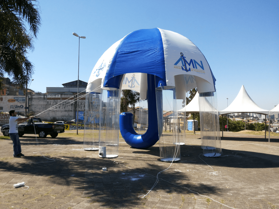 tenda inflavel