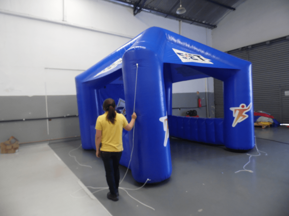 tenda inflavel